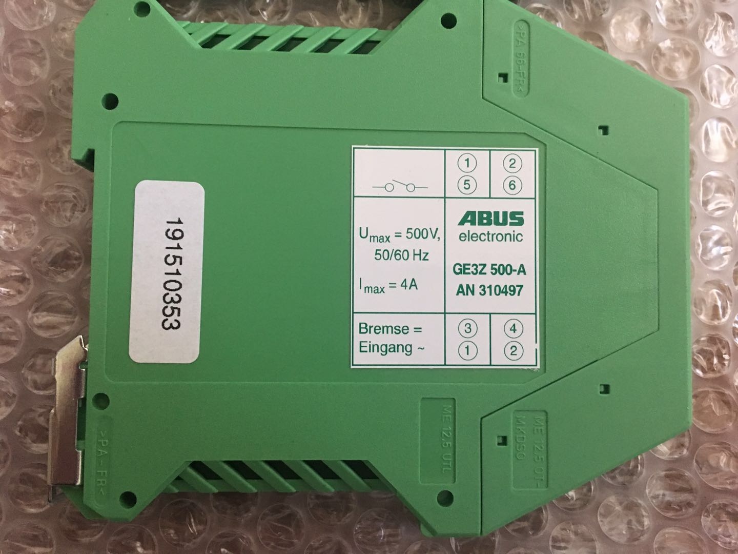 ABUS GE3Z 500-A整流器